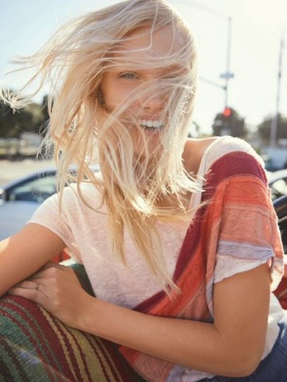 Free People We the Free Thien Tee in Neutral Combo | Small